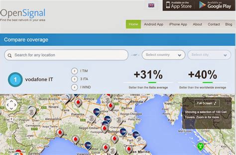 基地台查詢app|OpenSignalMaps － 全世界行動電話基地台位置、訊號強度地圖